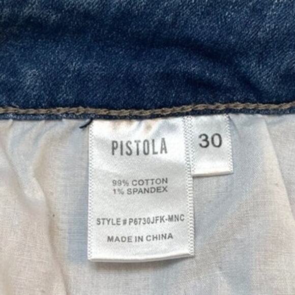 Pistola Women's Audrey Striped Skinny Jeans in Monaco Style # P6730JFK-MNC Sz 30 - Picture 10 of 10